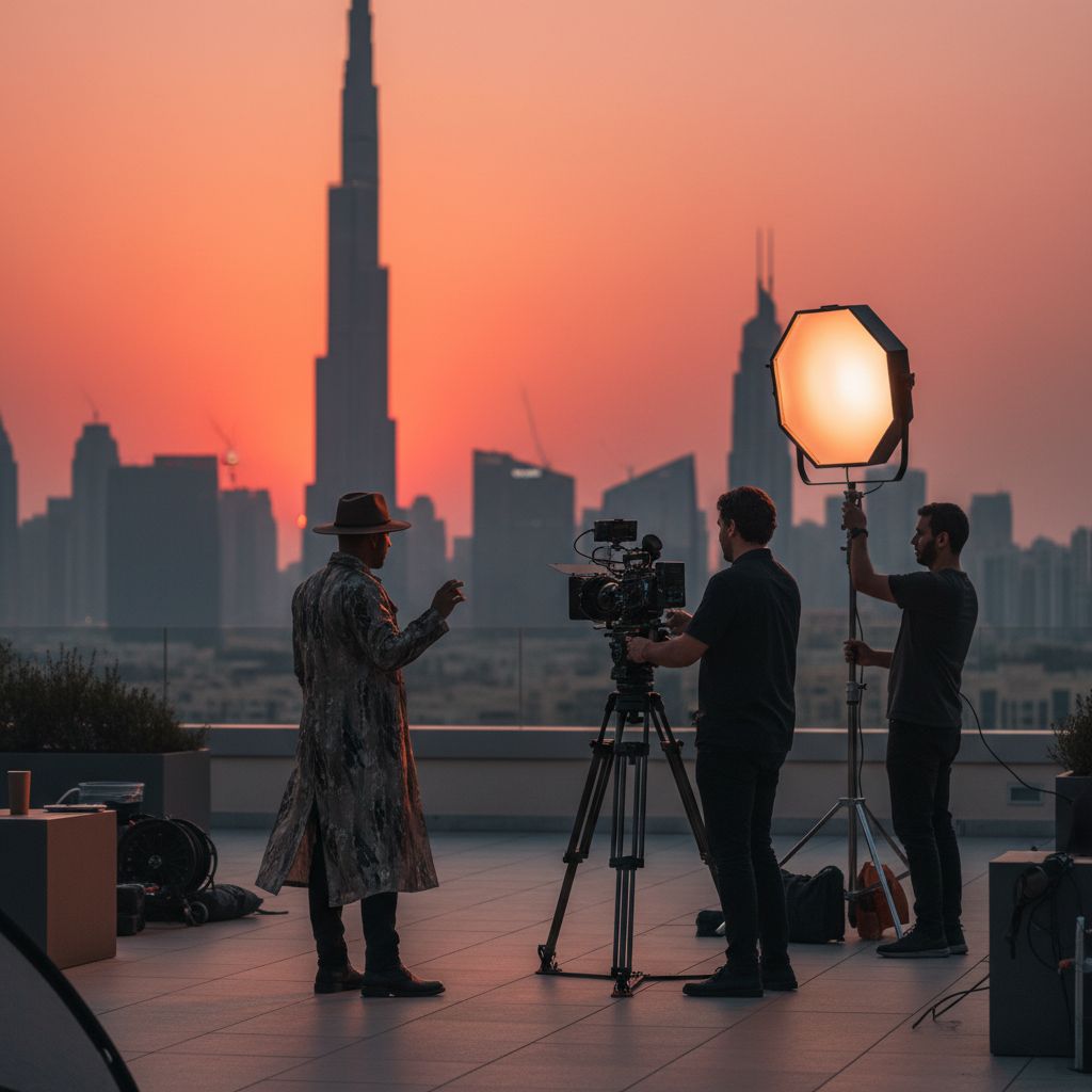 إنتاج فيديو موسيقي في دبي: كم يكلف وماذا يشمل؟